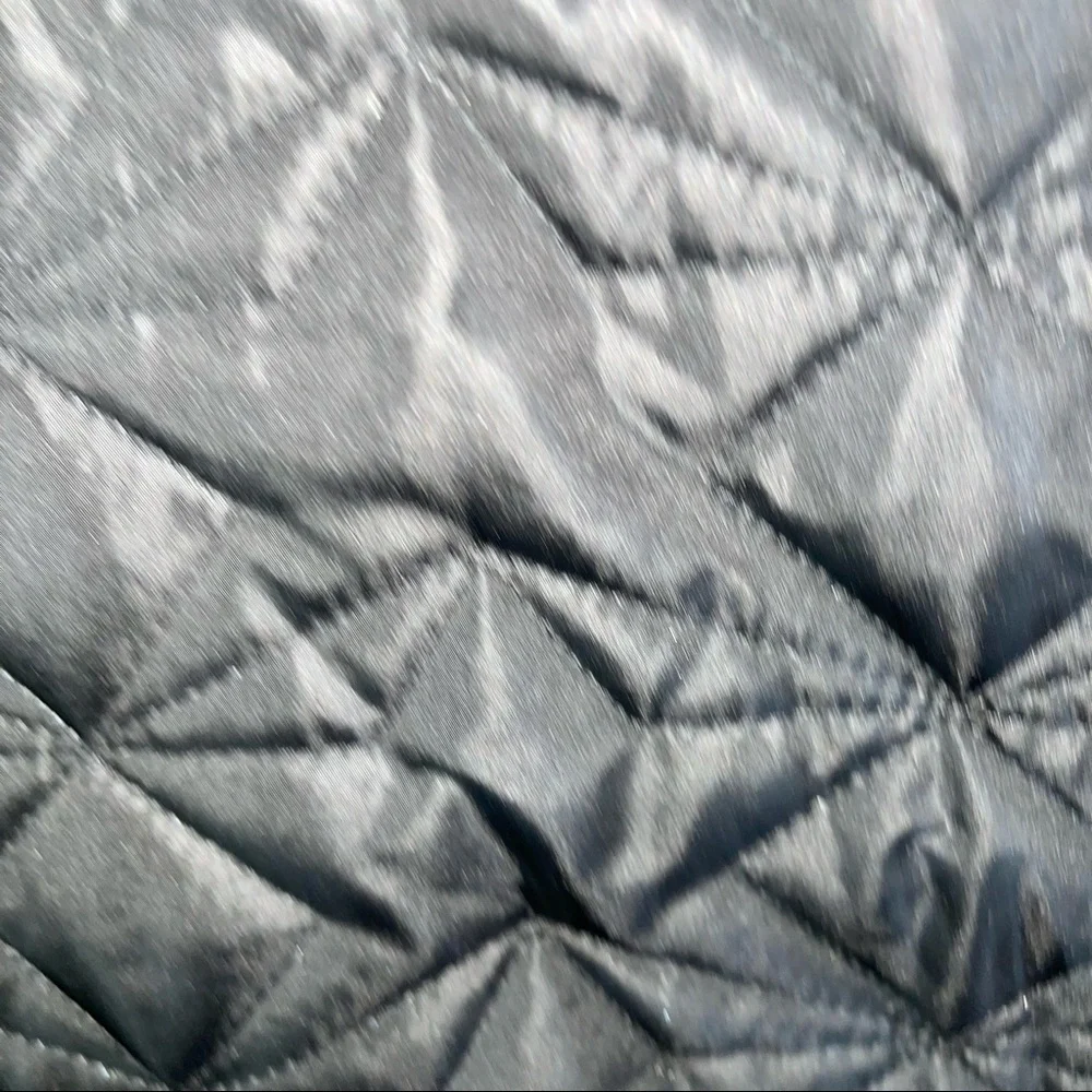 New York & Co Puffy Black Coat Size Jr Large - Picture 6 of 10